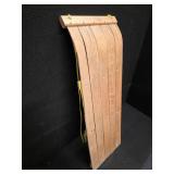 Gladding Wooden Toboggan Sled.