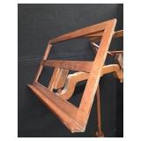 Antique / Vintage ALDEN LEE Double Music Stand with Bag.