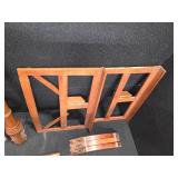 Antique / Vintage ALDEN LEE Double Music Stand with Bag.