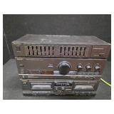 Lot of 3 TECHNICS Stereo Devices.