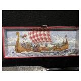 Vintage collectible Viking-inspired Konge Tinn Royal Pewter Fork