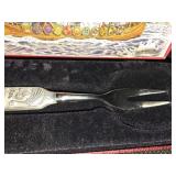 Vintage collectible Viking-inspired Konge Tinn Royal Pewter Fork
