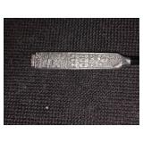 Vintage collectible Viking-inspired Konge Tinn Royal Pewter Fork