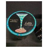 2 Decorative Martini Glasses from the Lolita "Love My Martini" collection, new in box!