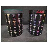 2 Decorative Martini Glasses from the Lolita "Love My Martini" collection, new in box!