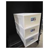 3 Deep Underbed Drawers!