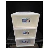 3 Deep Underbed Drawers!