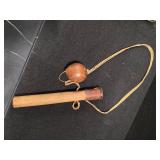 M&M Two RARE Vintage Antique Traditional Handcrafted Bamboo Blowdart Quivers