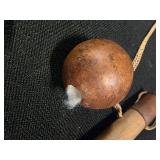 M&M Two RARE Vintage Antique Traditional Handcrafted Bamboo Blowdart Quivers