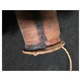 M&M Two RARE Vintage Antique Traditional Handcrafted Bamboo Blowdart Quivers