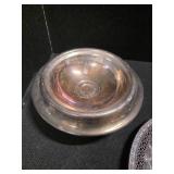 Assortment of apparently plate-silver dishes