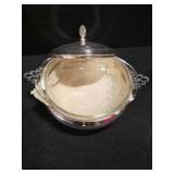 Assortment of apparently plate-silver dishes