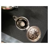 Assortment of apparently plate-silver dishes