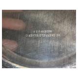 Assortment of apparently plate-silver dishes