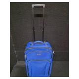 Cute Blue EMBARK Suitcase ( Extremely clean, like new! )