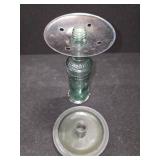 Very Cool Vintage Glass Bottle Hummingbird Feeder!