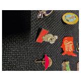 Collection of 13 Vintage Lapel pins.