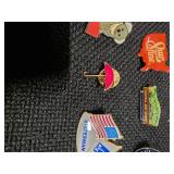 Collection of 13 Vintage Lapel pins.