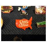 Collection of 13 Vintage Lapel pins.