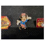 Collection of 13 Vintage Lapel pins.