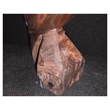 Maltese Falcon Hand-Carved Ironwood Eagle/Falcon 11 inches tall solid Hardwood