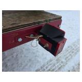 Lightweight 1200lb. Capacity HAULMASTER Foldable Utility Trailer