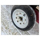 Lightweight 1200lb. Capacity HAULMASTER Foldable Utility Trailer