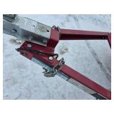 Lightweight 1200lb. Capacity HAULMASTER Foldable Utility Trailer