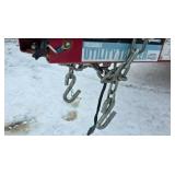 Lightweight 1200lb. Capacity HAULMASTER Foldable Utility Trailer