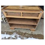 Seven Seas by Hooker Furniture Fruitwood Floral Decorated Chest Storage Cabinet