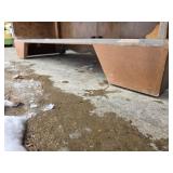 Seven Seas by Hooker Furniture Fruitwood Floral Decorated Chest Storage Cabinet