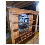 8-Drawer Dresser with a Mirror Hutch
