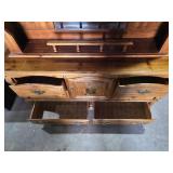 8-Drawer Dresser with a Mirror Hutch