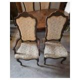 Antique Thomasville Hardwood Table and Chair Set