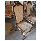 Antique Thomasville Hardwood Table and Chair Set