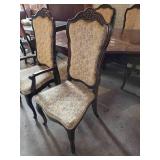 Antique Thomasville Hardwood Table and Chair Set