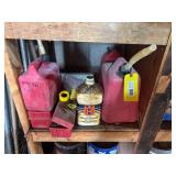 Gas Cans and Bar Oil