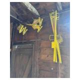 Roofjacks and handrail supports