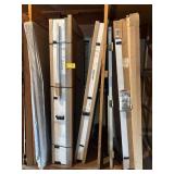 A&F Pocket Door Frames, Steel Dr Frame, Gable Vent, Glass Insert