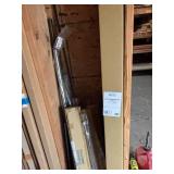 Organized Living Prefinished Shelving, Standards, Brackets and Rod