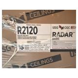 USG Ceiling Tile, Cement Board, Siding Insulation, Pegboard, Cedar Closet Sheets