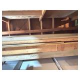 USG Ceiling Tile, Cement Board, Siding Insulation, Pegboard, Cedar Closet Sheets