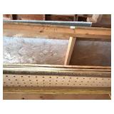 USG Ceiling Tile, Cement Board, Siding Insulation, Pegboard, Cedar Closet Sheets