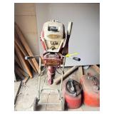Johnson Outboard motor and gas tanks