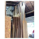 Oak Molding, Cherry Handrail, Pine Closet Rod