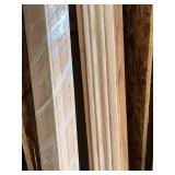 Oak Molding, Cherry Handrail, Pine Closet Rod