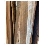 Oak Molding, Cherry Handrail, Pine Closet Rod