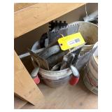 Trowels and brushes