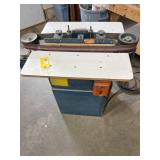 Acme Model 1736 Industrial Edge Belt Sander with Extra Belts