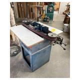 Acme Model 1736 Industrial Edge Belt Sander with Extra Belts